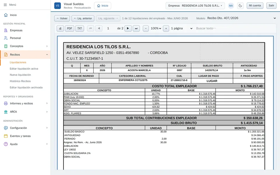 Recibo Dto. 407/2026